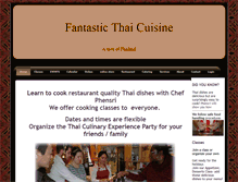 Tablet Screenshot of fantastic-thai.com